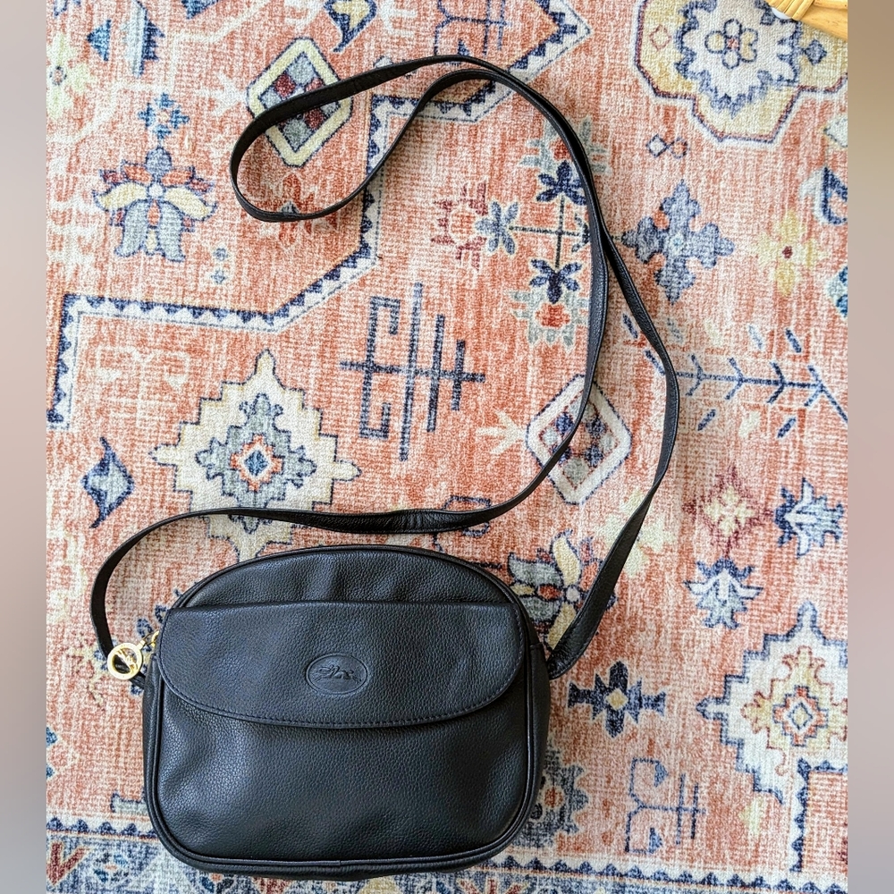 Longchamp Navy Blue Crossbody Bag